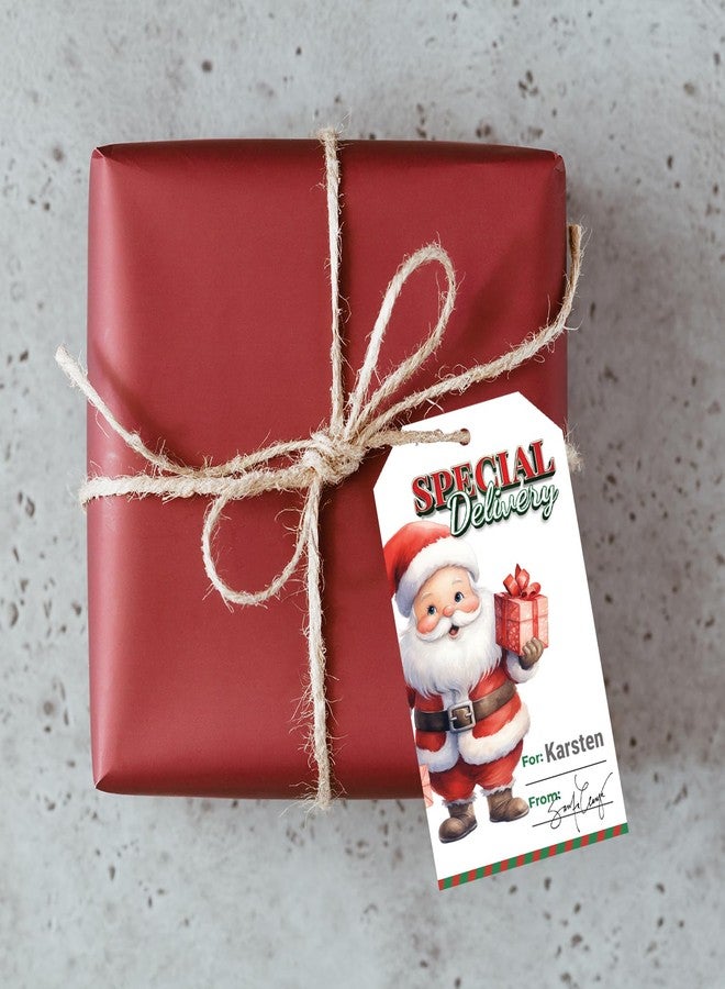 Pink Pixie Studio 2O Gift from Santa Clause Tags- Kids Holiday Present Labels- Christmas Eve Delivery- North Pole Elf Ideas- Made in The USA - Image 5